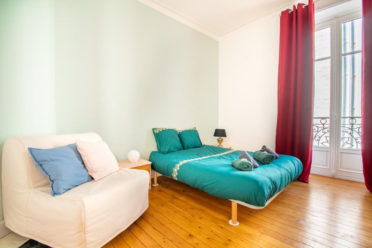 Superbe Appartement Calme 85M², A Deux Pas Du Centre Nantes Exteriör bild